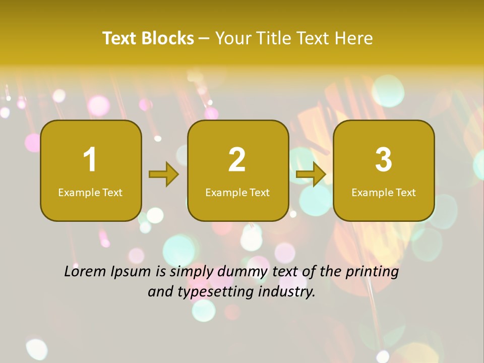 Concept Yellow Party PowerPoint Template