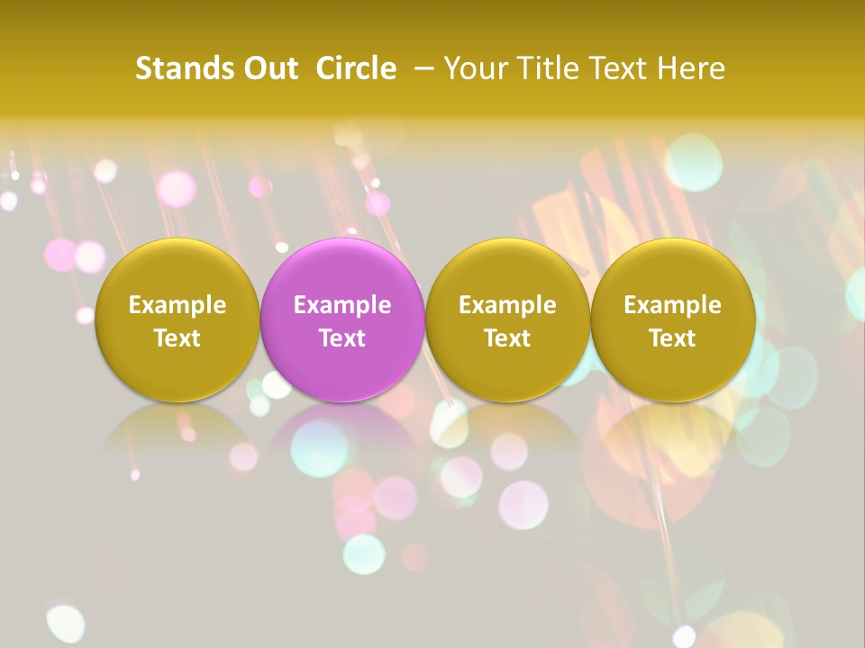 Concept Yellow Party PowerPoint Template