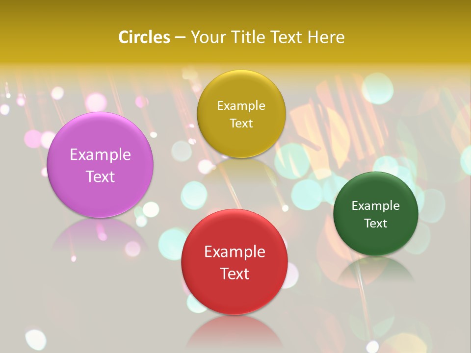 Concept Yellow Party PowerPoint Template