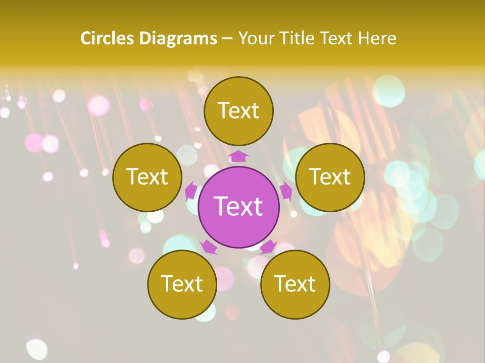 Concept Yellow Party PowerPoint Template