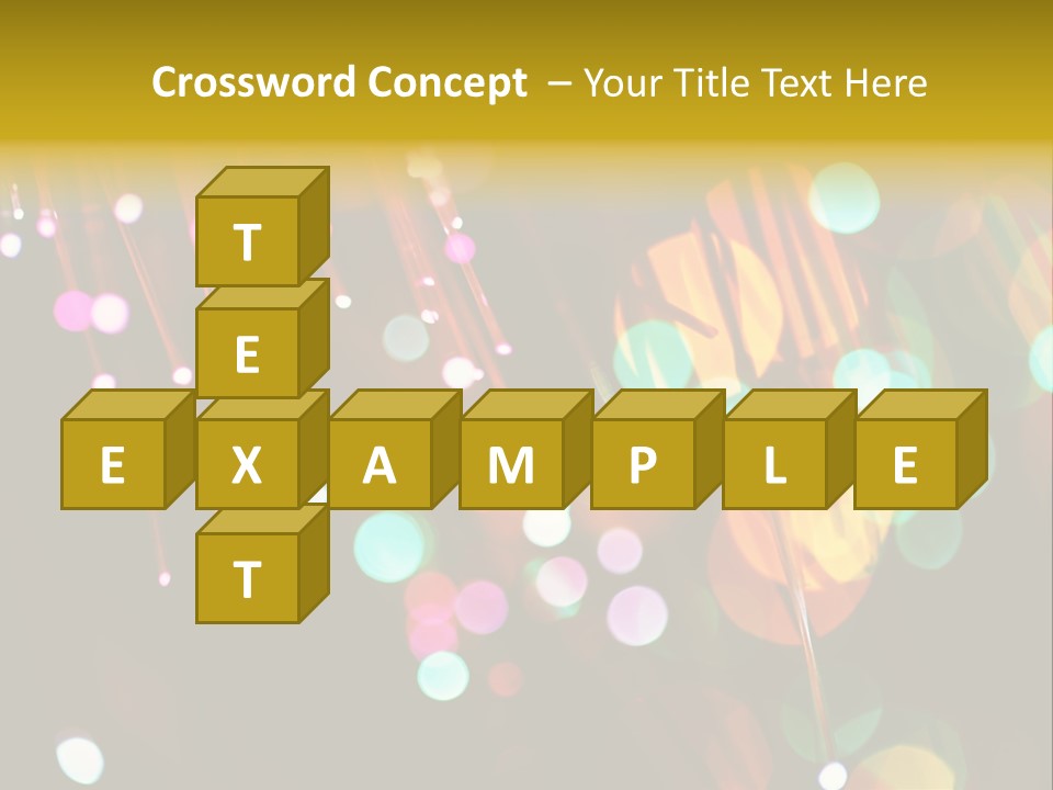 Concept Yellow Party PowerPoint Template