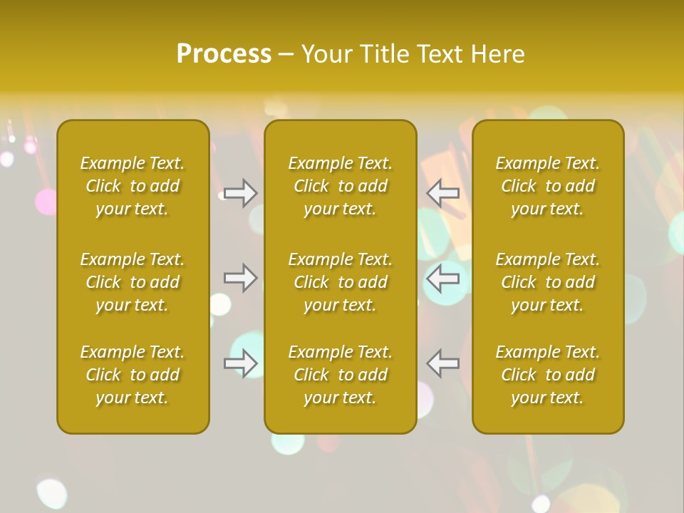 Concept Yellow Party PowerPoint Template