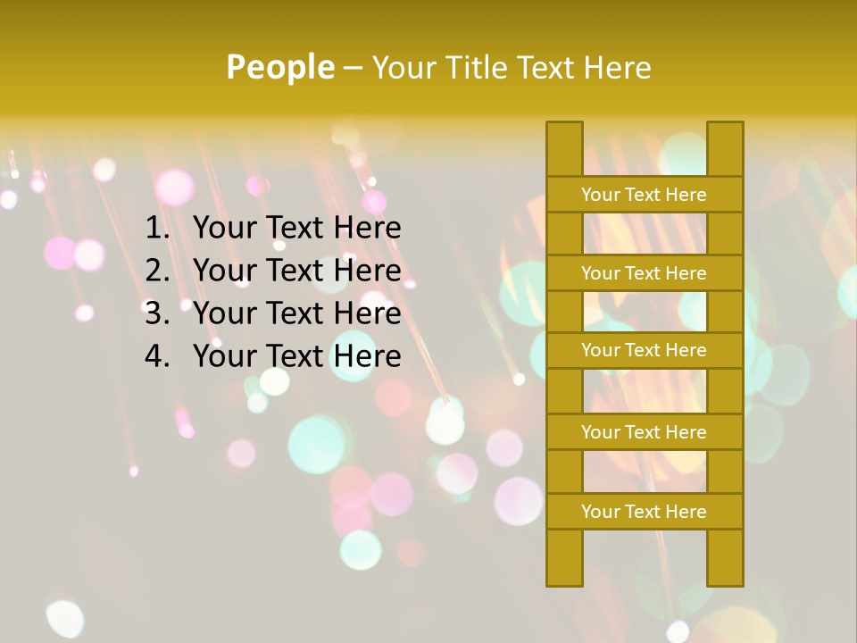 Concept Yellow Party PowerPoint Template
