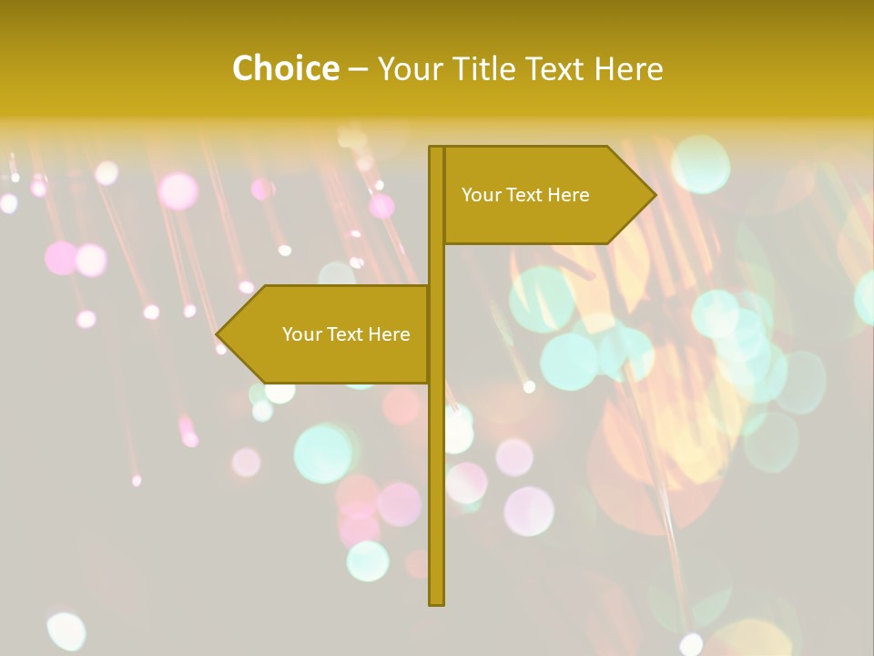 Concept Yellow Party PowerPoint Template