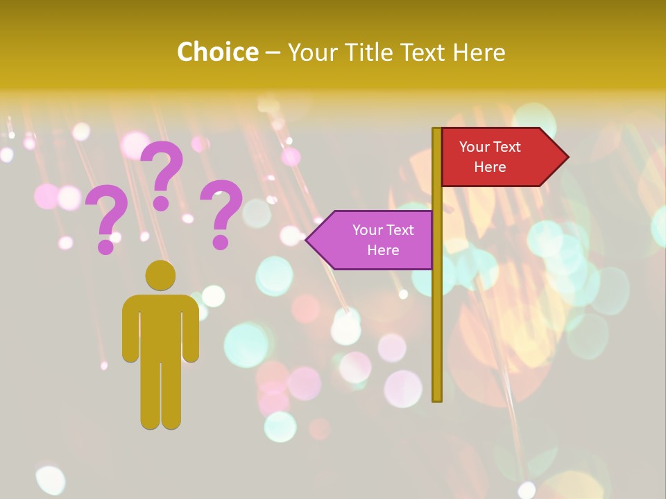 Concept Yellow Party PowerPoint Template