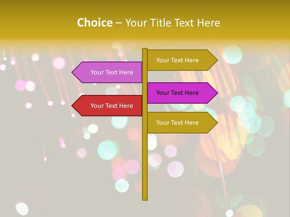 Concept Yellow Party PowerPoint Template