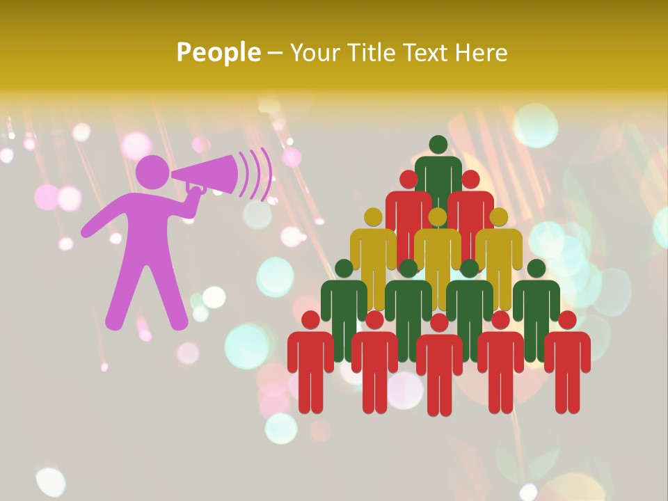 Concept Yellow Party PowerPoint Template