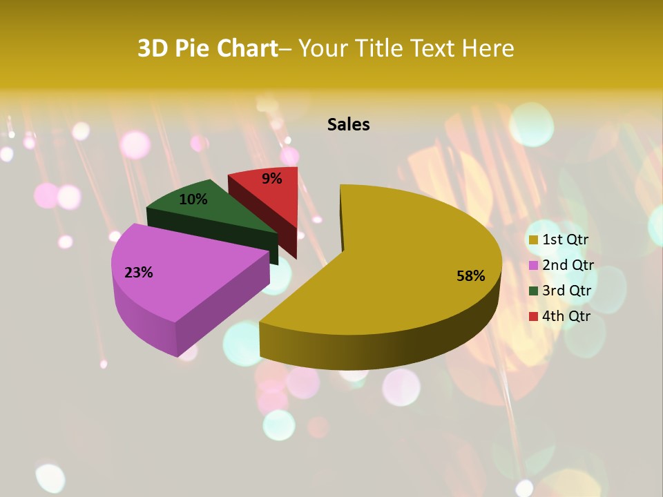 Concept Yellow Party PowerPoint Template