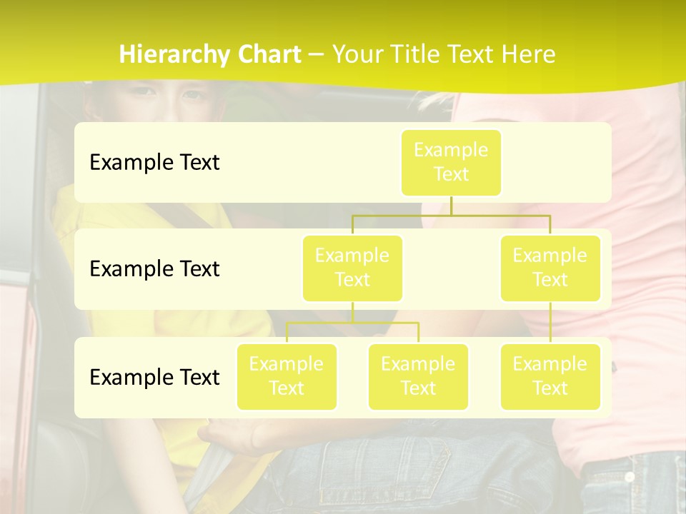 Mom Caucasian Portrait PowerPoint Template