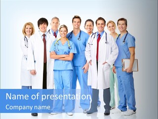 Professional Healthy Job PowerPoint Template