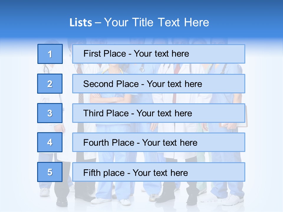 Professional Healthy Job PowerPoint Template