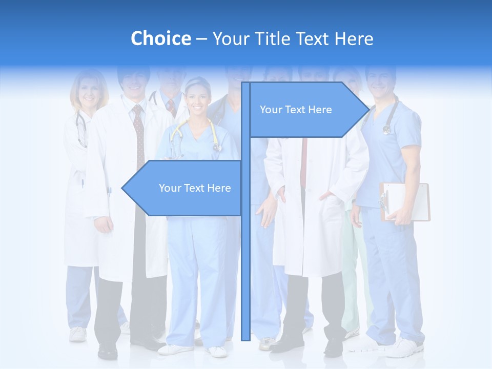 Professional Healthy Job PowerPoint Template