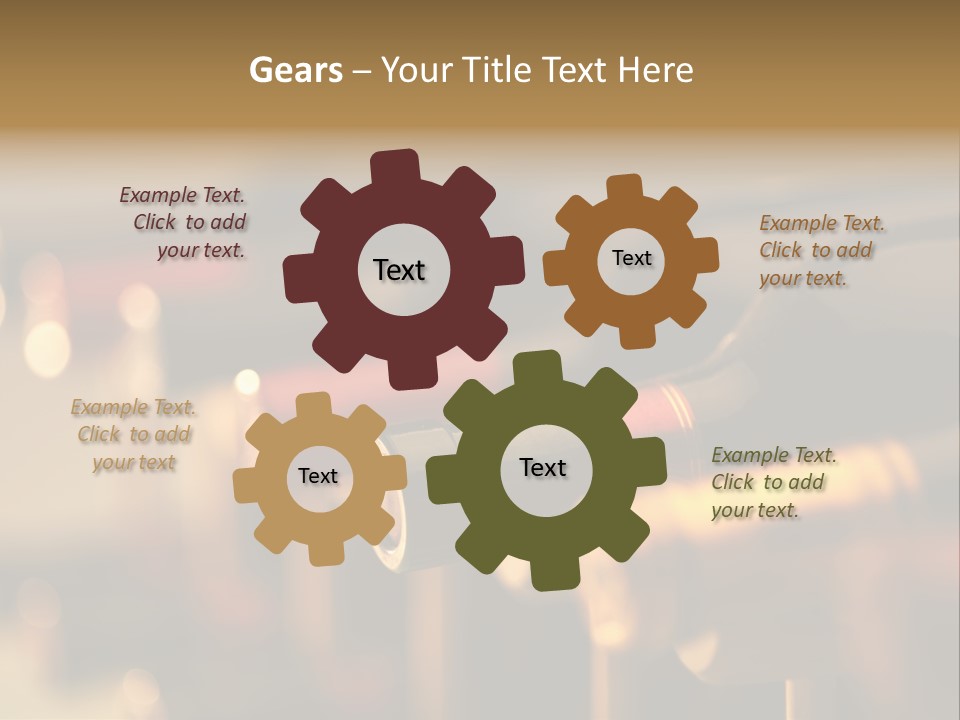 Store Flavor Industrial PowerPoint Template