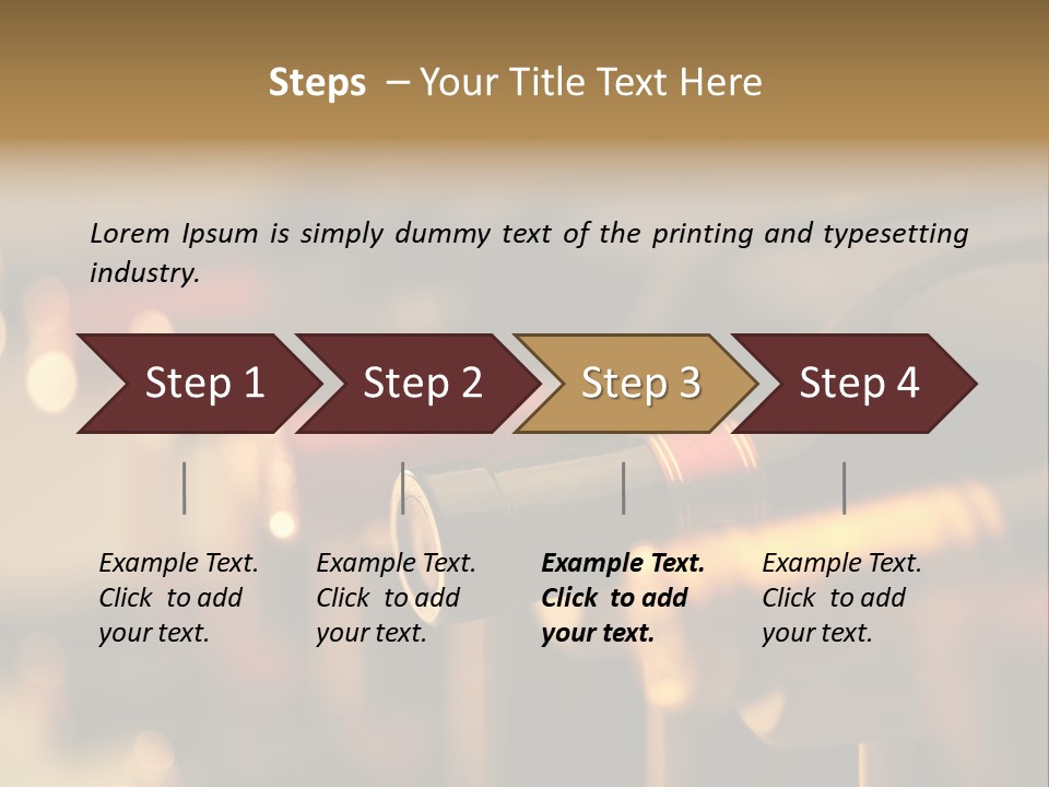 Store Flavor Industrial PowerPoint Template