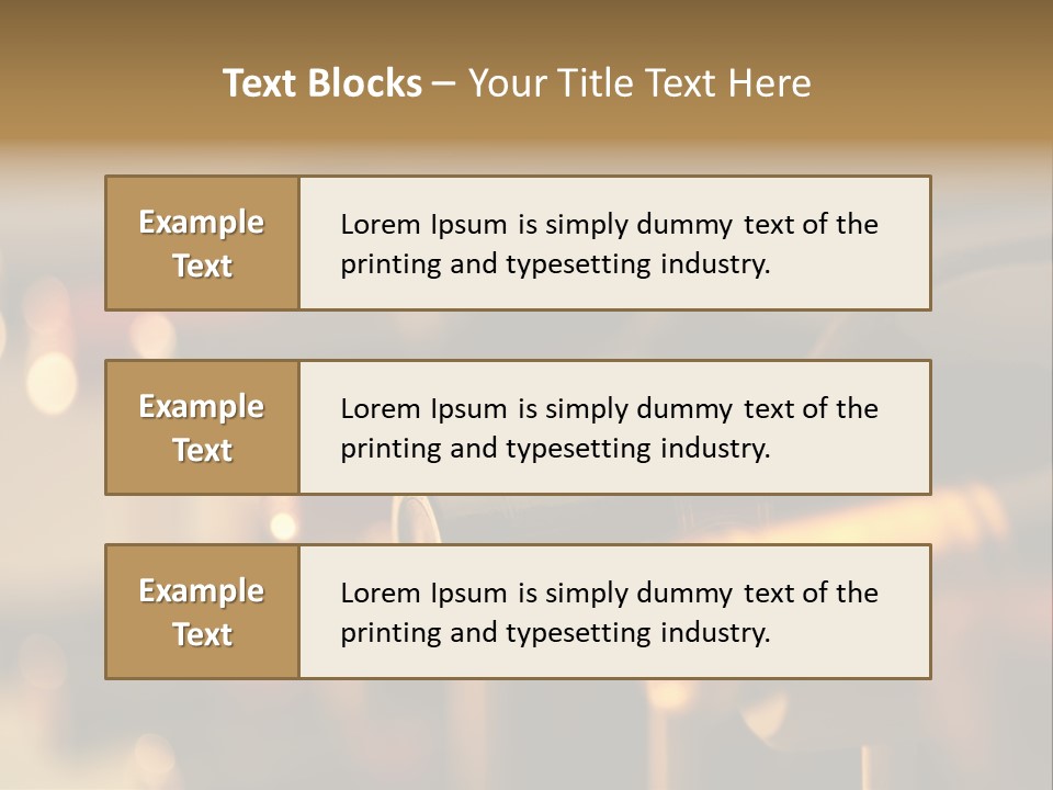 Store Flavor Industrial PowerPoint Template