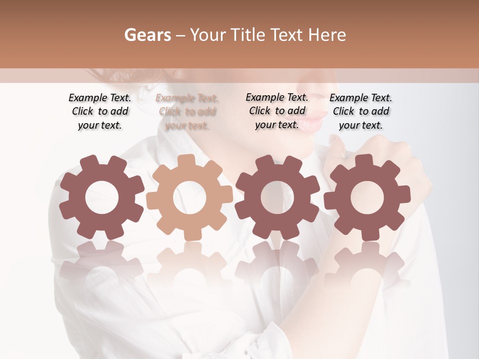 Muscular Healthy Chiropractor PowerPoint Template