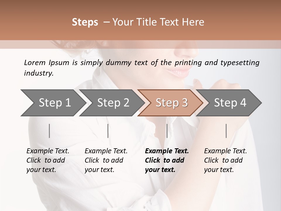 Muscular Healthy Chiropractor PowerPoint Template