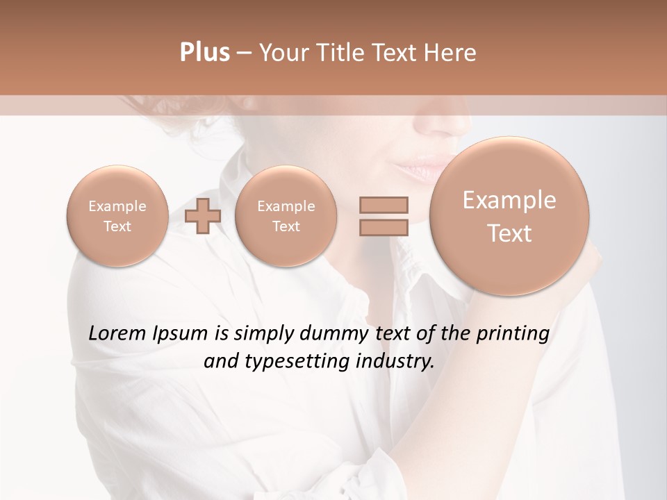 Muscular Healthy Chiropractor PowerPoint Template