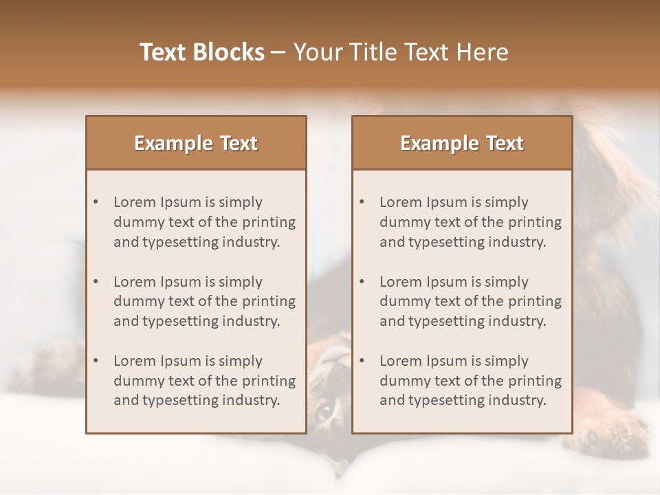 Nervous Students Worry PowerPoint Template