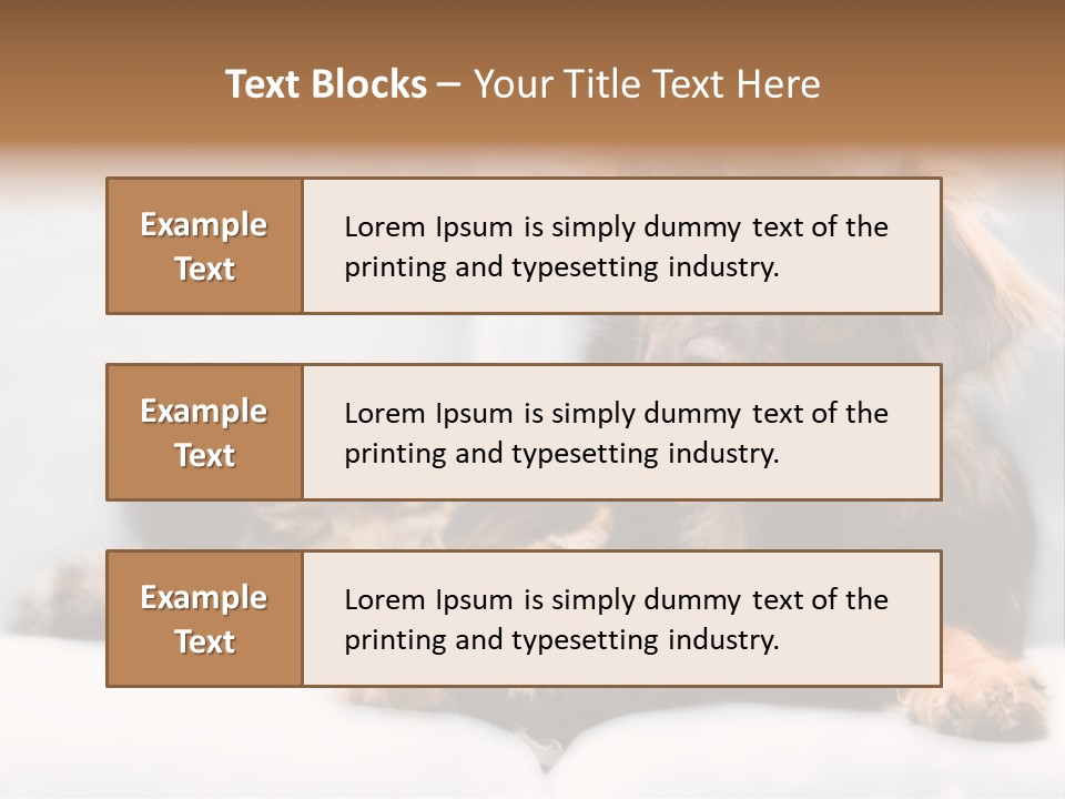 Nervous Students Worry PowerPoint Template