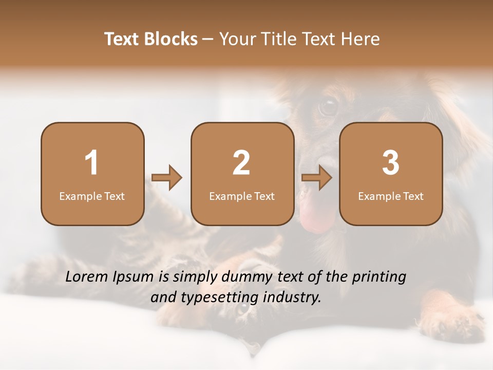 Nervous Students Worry PowerPoint Template