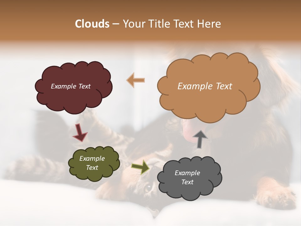 Nervous Students Worry PowerPoint Template