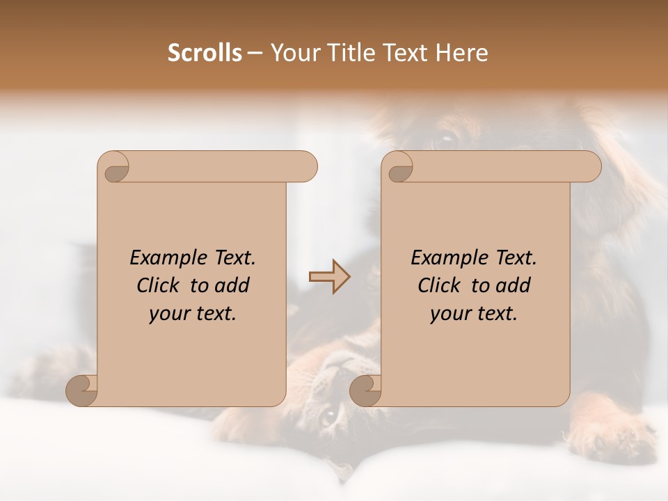 Nervous Students Worry PowerPoint Template