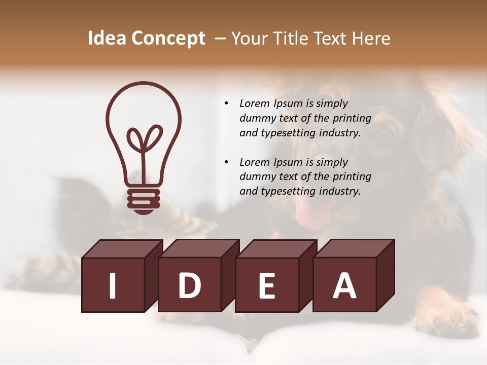 Nervous Students Worry PowerPoint Template