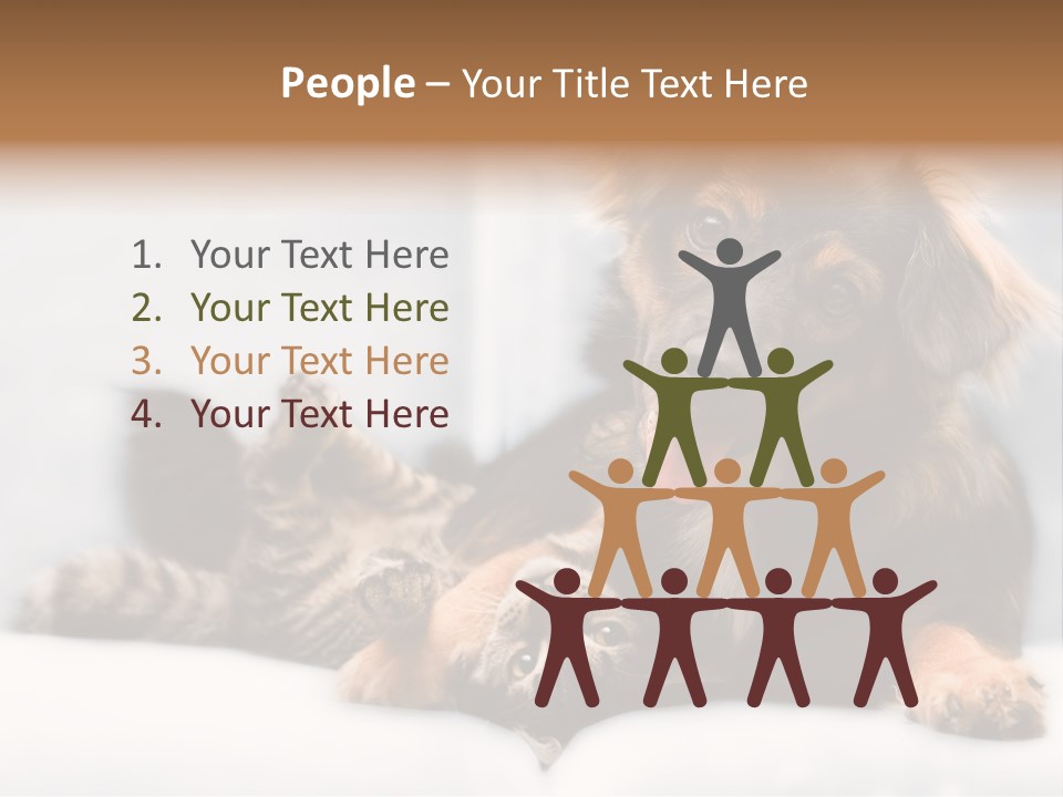 Nervous Students Worry PowerPoint Template