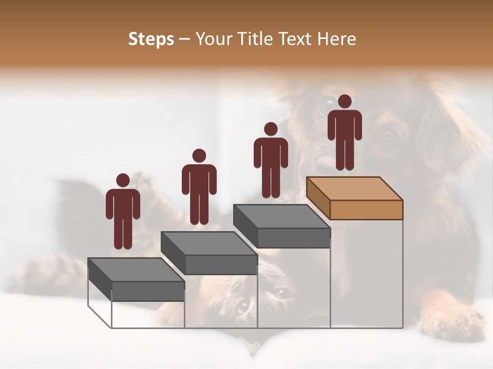 Nervous Students Worry PowerPoint Template