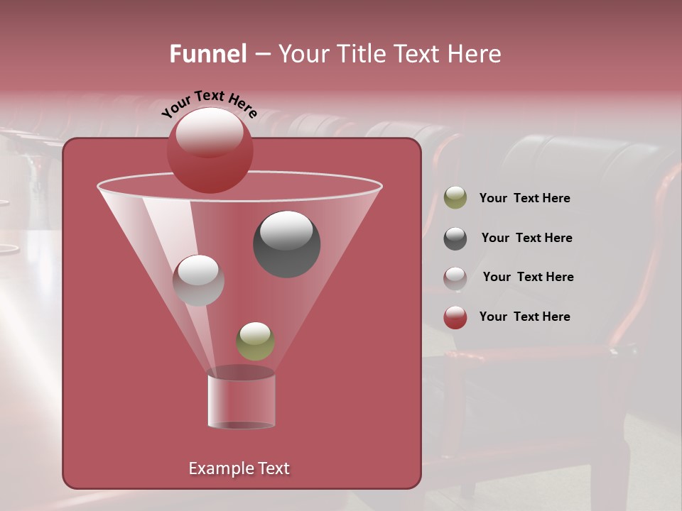 Modern Executive Table PowerPoint Template