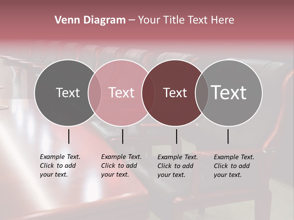 Modern Executive Table PowerPoint Template