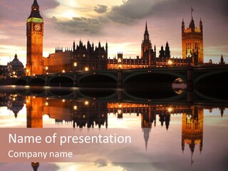 Urban Kingdom Tall PowerPoint Template