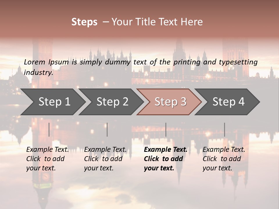 Urban Kingdom Tall PowerPoint Template