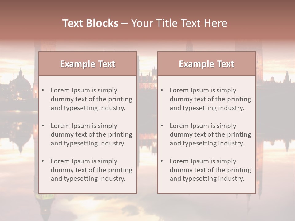 Urban Kingdom Tall PowerPoint Template