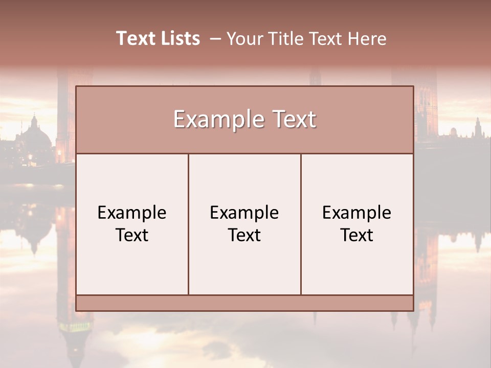 Urban Kingdom Tall PowerPoint Template