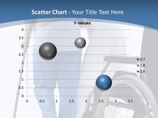 Disability Doctor Caucasian PowerPoint Template