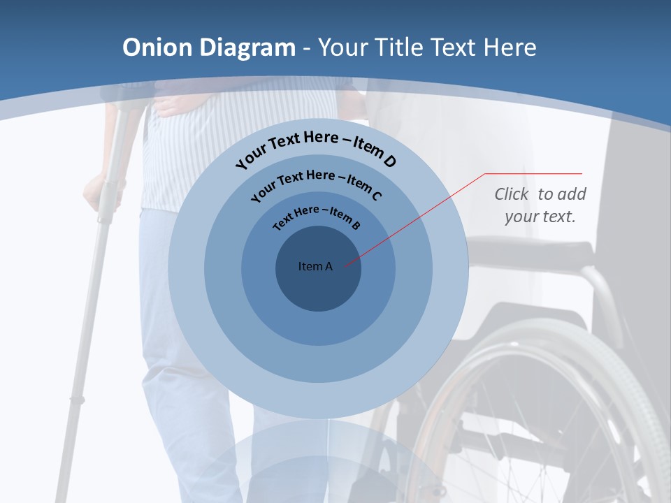 Disability Doctor Caucasian PowerPoint Template
