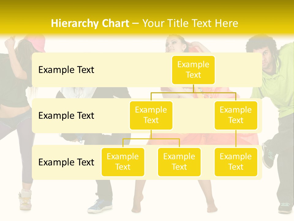 Female Posing Fitness PowerPoint Template