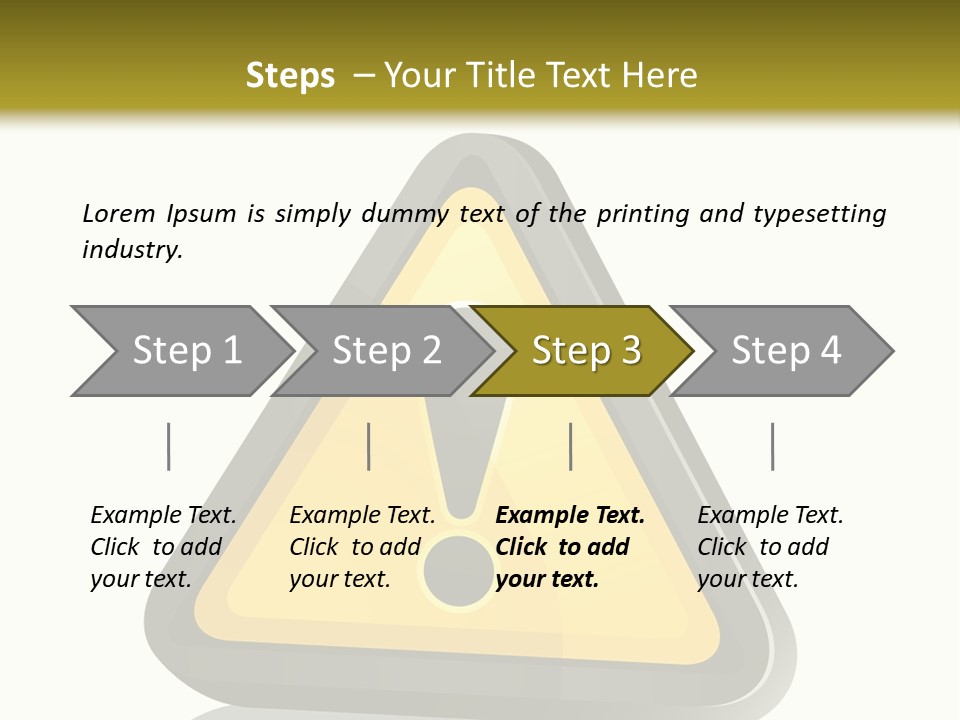 Signal Message Risk PowerPoint Template