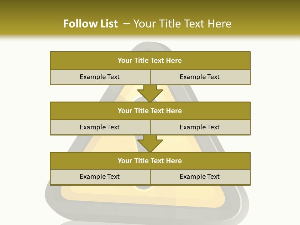 Signal Message Risk PowerPoint Template