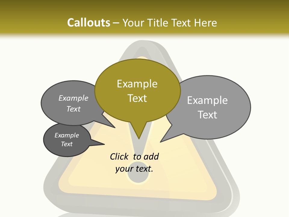 Signal Message Risk PowerPoint Template