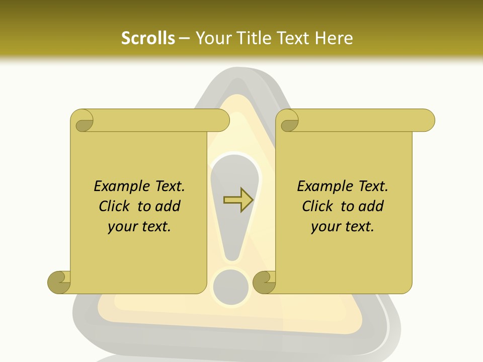 Signal Message Risk PowerPoint Template