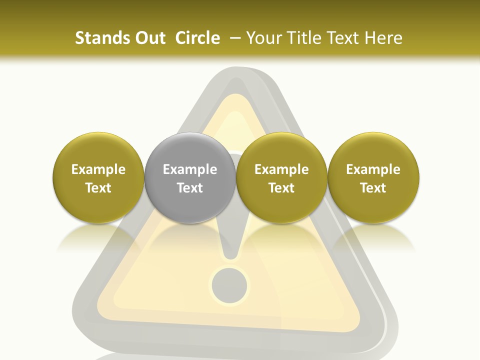 Signal Message Risk PowerPoint Template