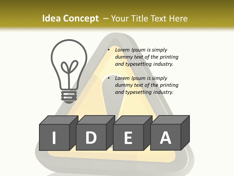 Signal Message Risk PowerPoint Template