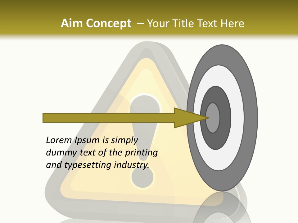 Signal Message Risk PowerPoint Template