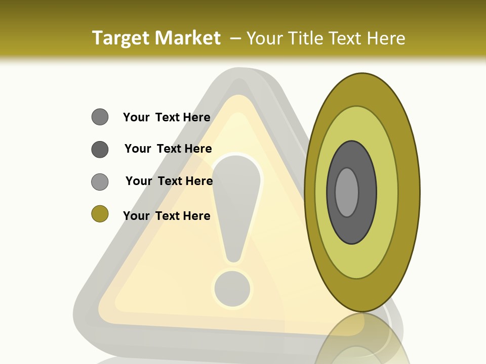 Signal Message Risk PowerPoint Template