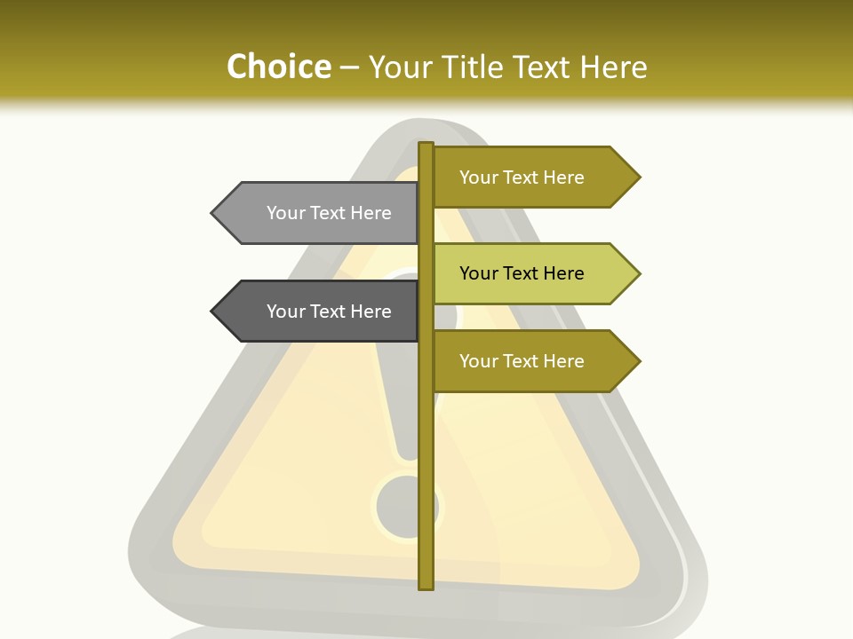 Signal Message Risk PowerPoint Template