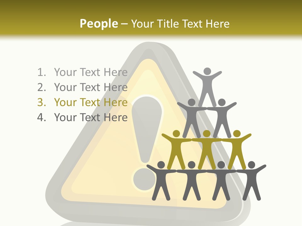 Signal Message Risk PowerPoint Template