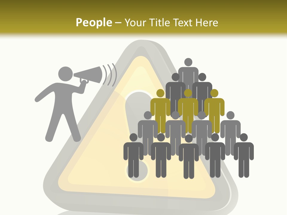 Signal Message Risk PowerPoint Template